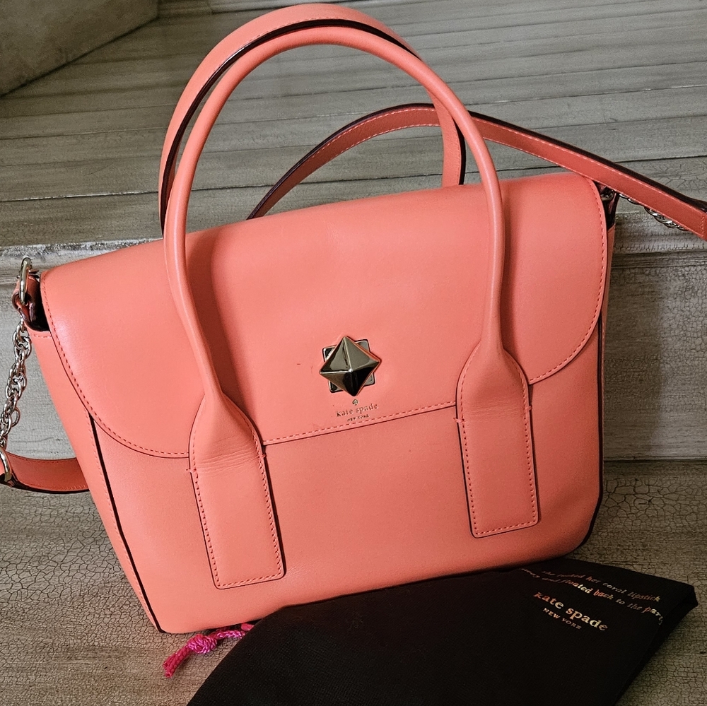 Kate Spade Coral Handbag Cross-body